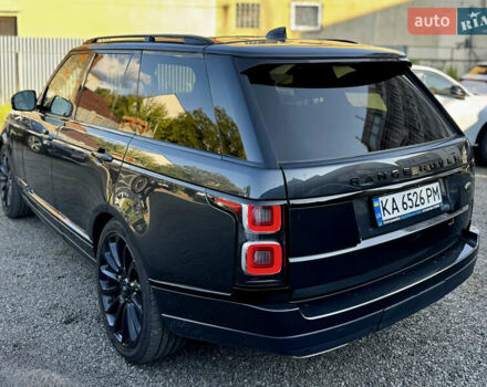 Черный Ленд Ровер Рендж Ровер, объемом двигателя 2.99 л и пробегом 136 тыс. км за 53999 $, фото 4 на Automoto.ua