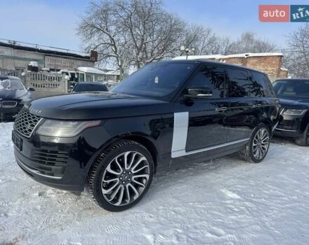 Чорний Ленд Ровер Рендж Ровер, об'ємом двигуна 5 л та пробігом 194 тис. км за 58000 $, фото 1 на Automoto.ua