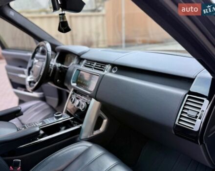 Черный Ленд Ровер Рендж Ровер, объемом двигателя 4.37 л и пробегом 3 тыс. км за 69999 $, фото 109 на Automoto.ua