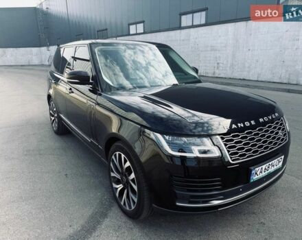 Черный Ленд Ровер Рендж Ровер, объемом двигателя 4.37 л и пробегом 90 тыс. км за 65000 $, фото 9 на Automoto.ua