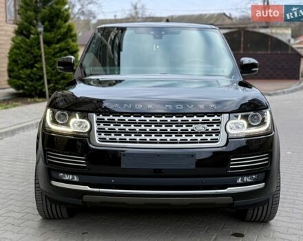 Черный Ленд Ровер Рендж Ровер, объемом двигателя 4.37 л и пробегом 3 тыс. км за 69999 $, фото 16 на Automoto.ua