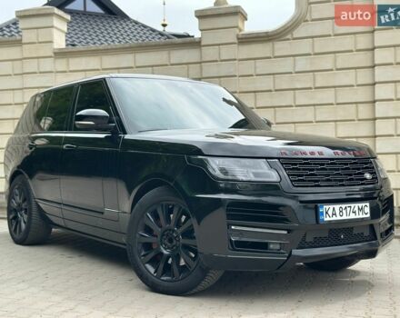 Чорний Ленд Ровер Рендж Ровер, об'ємом двигуна 5 л та пробігом 122 тис. км за 62000 $, фото 1 на Automoto.ua