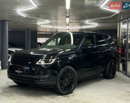 Черный Ленд Ровер Рендж Ровер, объемом двигателя 5 л и пробегом 78 тыс. км за 81500 $, фото 5 на Automoto.ua