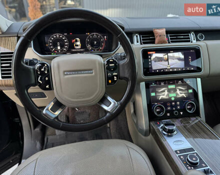 Черный Ленд Ровер Рендж Ровер, объемом двигателя 3 л и пробегом 136 тыс. км за 52000 $, фото 10 на Automoto.ua