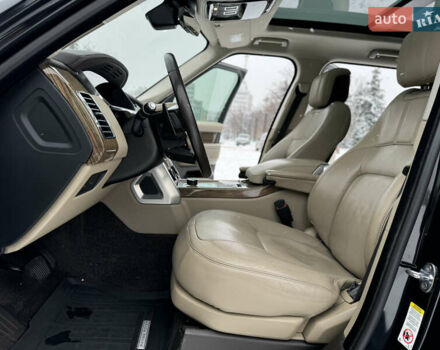 Чорний Ленд Ровер Рендж Ровер, об'ємом двигуна 3 л та пробігом 130 тис. км за 46500 $, фото 51 на Automoto.ua
