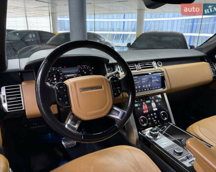 Черный Ленд Ровер Рендж Ровер, объемом двигателя 5 л и пробегом 78 тыс. км за 81500 $, фото 25 на Automoto.ua