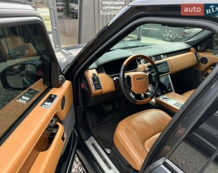 Черный Ленд Ровер Рендж Ровер, объемом двигателя 4.37 л и пробегом 91 тыс. км за 69000 $, фото 17 на Automoto.ua