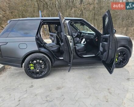 Черный Ленд Ровер Рендж Ровер, объемом двигателя 3 л и пробегом 158 тыс. км за 48500 $, фото 15 на Automoto.ua