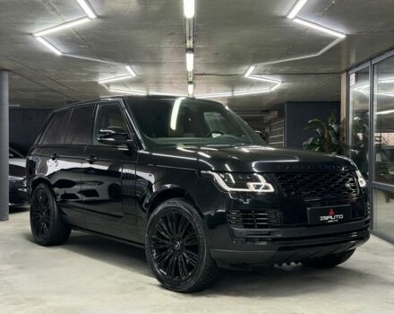 Черный Ленд Ровер Рендж Ровер, объемом двигателя 5 л и пробегом 78 тыс. км за 81500 $, фото 2 на Automoto.ua