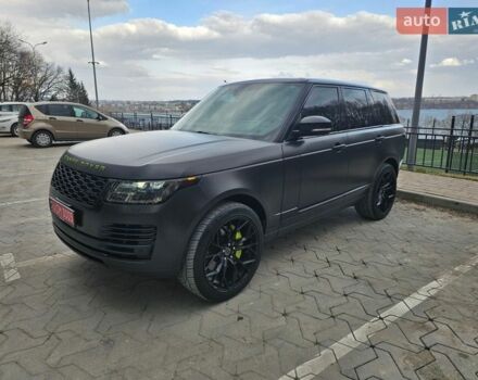 Черный Ленд Ровер Рендж Ровер, объемом двигателя 3 л и пробегом 158 тыс. км за 48500 $, фото 3 на Automoto.ua