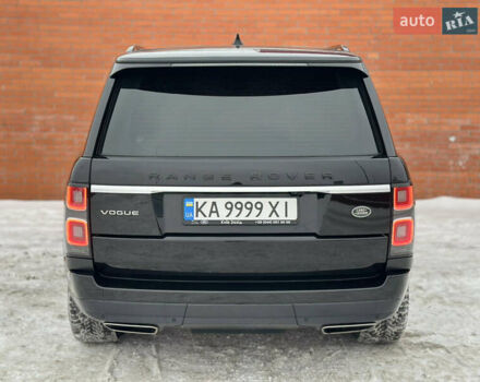 Черный Ленд Ровер Рендж Ровер, объемом двигателя 2.99 л и пробегом 122 тыс. км за 63000 $, фото 6 на Automoto.ua