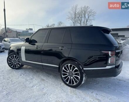 Чорний Ленд Ровер Рендж Ровер, об'ємом двигуна 5 л та пробігом 194 тис. км за 58000 $, фото 20 на Automoto.ua