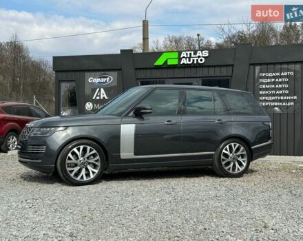 Черный Ленд Ровер Рендж Ровер, объемом двигателя 4.37 л и пробегом 91 тыс. км за 69000 $, фото 2 на Automoto.ua