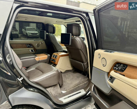 Черный Ленд Ровер Рендж Ровер, объемом двигателя 2.99 л и пробегом 200 тыс. км за 57000 $, фото 20 на Automoto.ua