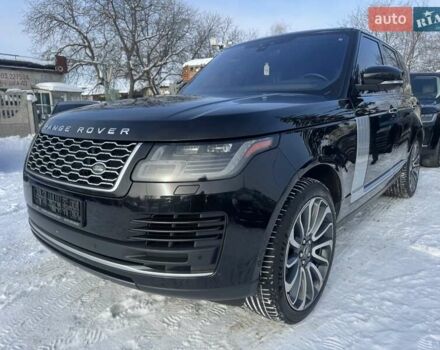 Чорний Ленд Ровер Рендж Ровер, об'ємом двигуна 5 л та пробігом 194 тис. км за 58000 $, фото 3 на Automoto.ua