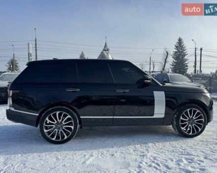 Чорний Ленд Ровер Рендж Ровер, об'ємом двигуна 5 л та пробігом 194 тис. км за 58000 $, фото 84 на Automoto.ua