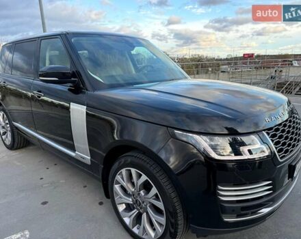Черный Ленд Ровер Рендж Ровер, объемом двигателя 5 л и пробегом 161 тыс. км за 58500 $, фото 13 на Automoto.ua