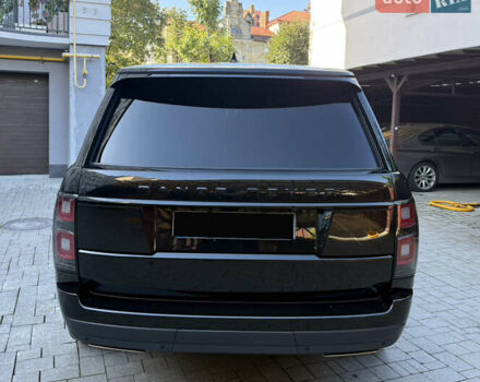 Черный Ленд Ровер Рендж Ровер, объемом двигателя 5 л и пробегом 95 тыс. км за 54000 $, фото 3 на Automoto.ua