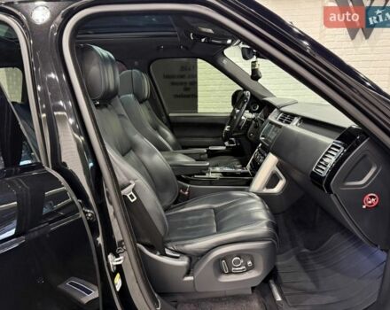 Черный Ленд Ровер Рендж Ровер, объемом двигателя 4.37 л и пробегом 3 тыс. км за 69999 $, фото 125 на Automoto.ua