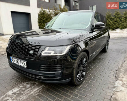 Черный Ленд Ровер Рендж Ровер, объемом двигателя 2.99 л и пробегом 200 тыс. км за 57000 $, фото 2 на Automoto.ua