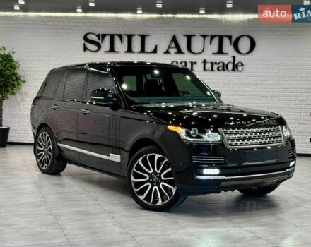 Черный Ленд Ровер Рендж Ровер, объемом двигателя 4.37 л и пробегом 3 тыс. км за 69999 $, фото 80 на Automoto.ua