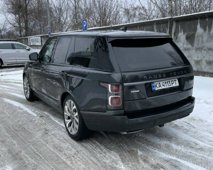 Чорний Ленд Ровер Рендж Ровер, об'ємом двигуна 5 л та пробігом 93 тис. км за 70000 $, фото 6 на Automoto.ua