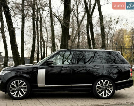 Черный Ленд Ровер Рендж Ровер, объемом двигателя 4.37 л и пробегом 81 тыс. км за 70000 $, фото 10 на Automoto.ua