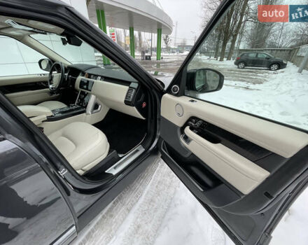 Чорний Ленд Ровер Рендж Ровер, об'ємом двигуна 5 л та пробігом 93 тис. км за 70000 $, фото 16 на Automoto.ua