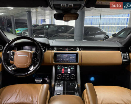 Черный Ленд Ровер Рендж Ровер, объемом двигателя 5 л и пробегом 78 тыс. км за 81500 $, фото 22 на Automoto.ua