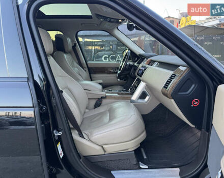 Черный Ленд Ровер Рендж Ровер, объемом двигателя 3 л и пробегом 136 тыс. км за 52000 $, фото 19 на Automoto.ua