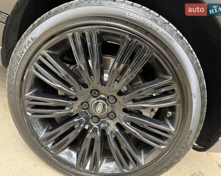 Черный Ленд Ровер Рендж Ровер, объемом двигателя 3 л и пробегом 117 тыс. км за 59500 $, фото 12 на Automoto.ua