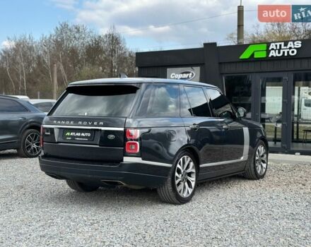 Черный Ленд Ровер Рендж Ровер, объемом двигателя 4.37 л и пробегом 91 тыс. км за 69000 $, фото 9 на Automoto.ua
