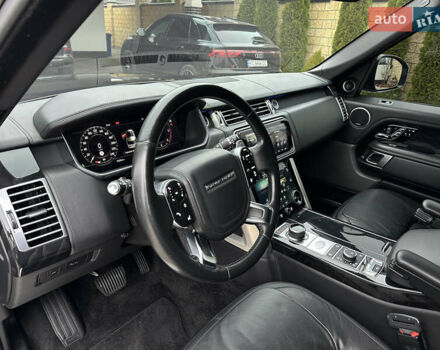 Черный Ленд Ровер Рендж Ровер, объемом двигателя 4.4 л и пробегом 193 тыс. км за 62000 $, фото 17 на Automoto.ua