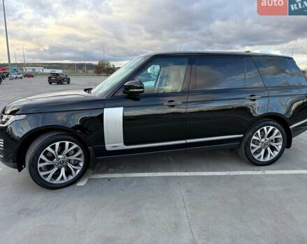 Черный Ленд Ровер Рендж Ровер, объемом двигателя 5 л и пробегом 161 тыс. км за 58500 $, фото 7 на Automoto.ua