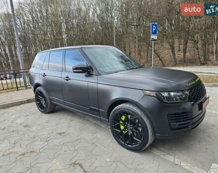 Черный Ленд Ровер Рендж Ровер, объемом двигателя 3 л и пробегом 158 тыс. км за 48500 $, фото 1 на Automoto.ua