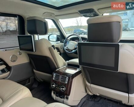 Черный Ленд Ровер Рендж Ровер, объемом двигателя 5 л и пробегом 161 тыс. км за 58500 $, фото 33 на Automoto.ua