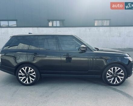Черный Ленд Ровер Рендж Ровер, объемом двигателя 4.37 л и пробегом 90 тыс. км за 65000 $, фото 1 на Automoto.ua