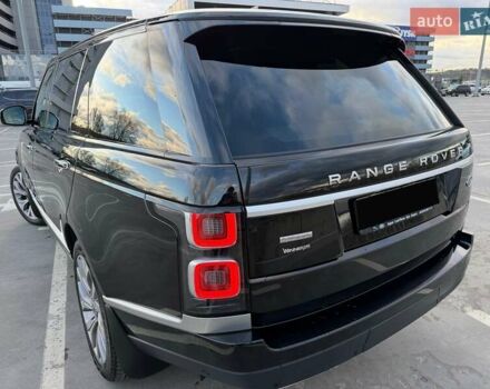 Черный Ленд Ровер Рендж Ровер, объемом двигателя 5 л и пробегом 161 тыс. км за 58500 $, фото 9 на Automoto.ua
