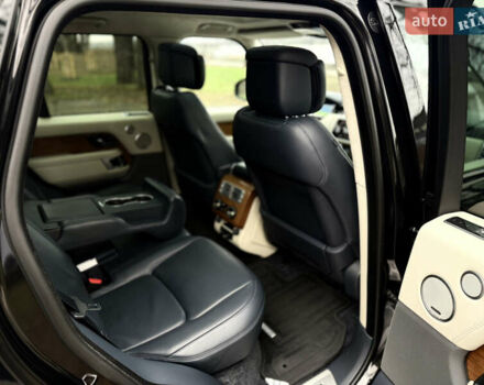 Черный Ленд Ровер Рендж Ровер, объемом двигателя 4.37 л и пробегом 81 тыс. км за 70000 $, фото 35 на Automoto.ua