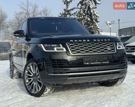 Чорний Ленд Ровер Рендж Ровер, об'ємом двигуна 5 л та пробігом 194 тис. км за 58000 $, фото 54 на Automoto.ua