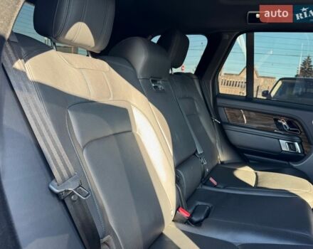 Чорний Ленд Ровер Рендж Ровер, об'ємом двигуна 5 л та пробігом 194 тис. км за 48900 $, фото 9 на Automoto.ua