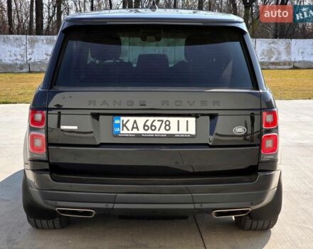 Чорний Ленд Ровер Рендж Ровер, об'ємом двигуна 4.37 л та пробігом 154 тис. км за 69999 $, фото 10 на Automoto.ua