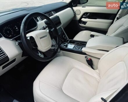 Черный Ленд Ровер Рендж Ровер, объемом двигателя 4.37 л и пробегом 90 тыс. км за 65000 $, фото 5 на Automoto.ua