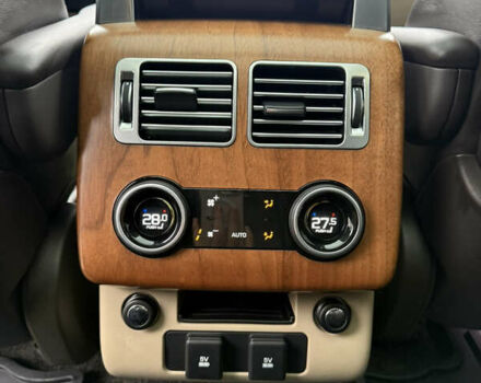 Черный Ленд Ровер Рендж Ровер, объемом двигателя 4.37 л и пробегом 161 тыс. км за 70990 $, фото 11 на Automoto.ua