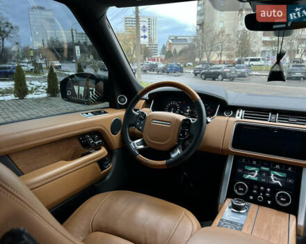 Черный Ленд Ровер Рендж Ровер, объемом двигателя 4.37 л и пробегом 90 тыс. км за 69000 $, фото 55 на Automoto.ua