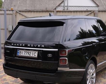 Ленд Ровер Рендж Ровер 2018 в Полтаве на Automoto.ua Черный Ленд Ровер Рендж Ровер, объемом двигателя 5 л и пробегом 48 тыс. км за 60000 $, фото 5 на Automoto.ua