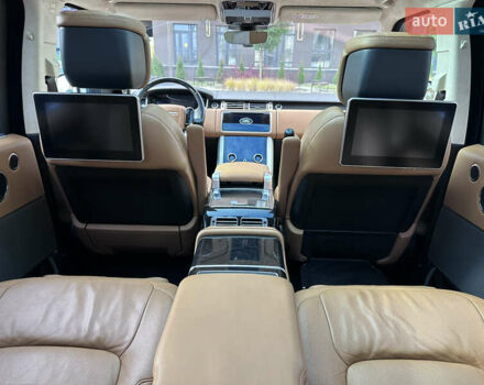 Черный Ленд Ровер Рендж Ровер, объемом двигателя 4.37 л и пробегом 260 тыс. км за 63000 $, фото 36 на Automoto.ua