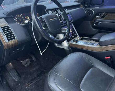 Черный Ленд Ровер Рендж Ровер, объемом двигателя 5 л и пробегом 133 тыс. км за 49900 $, фото 11 на Automoto.ua