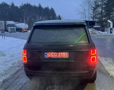 Черный Ленд Ровер Рендж Ровер, объемом двигателя 5 л и пробегом 133 тыс. км за 49900 $, фото 4 на Automoto.ua