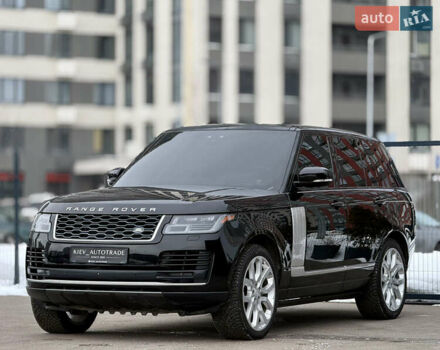 Чорний Ленд Ровер Рендж Ровер, об'ємом двигуна 5 л та пробігом 48 тис. км за 59900 $, фото 11 на Automoto.ua